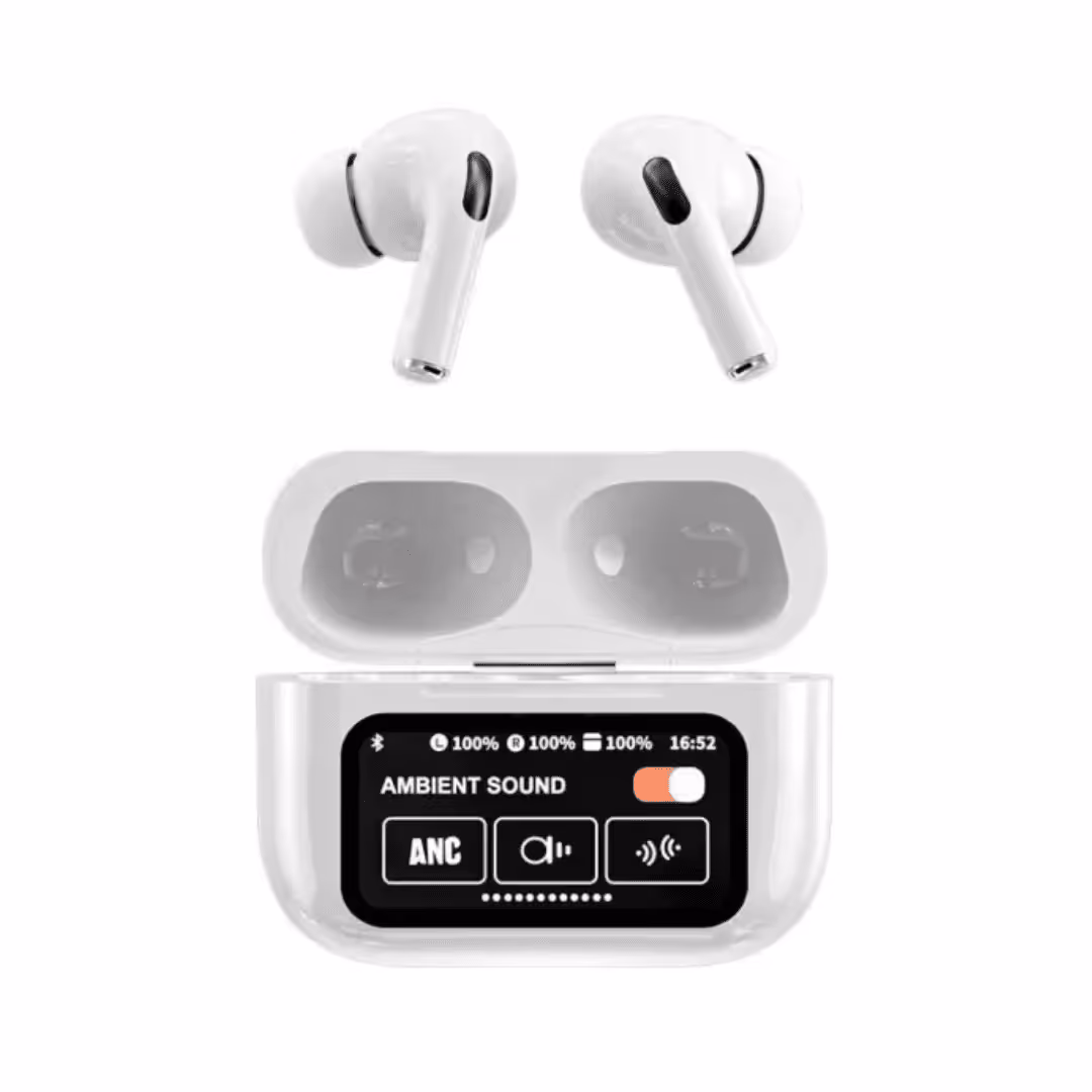 AURICULAR IN EAR BLUETOOTH A9 PRO CON PANTALLA INTELIGENTE ANC/ENC