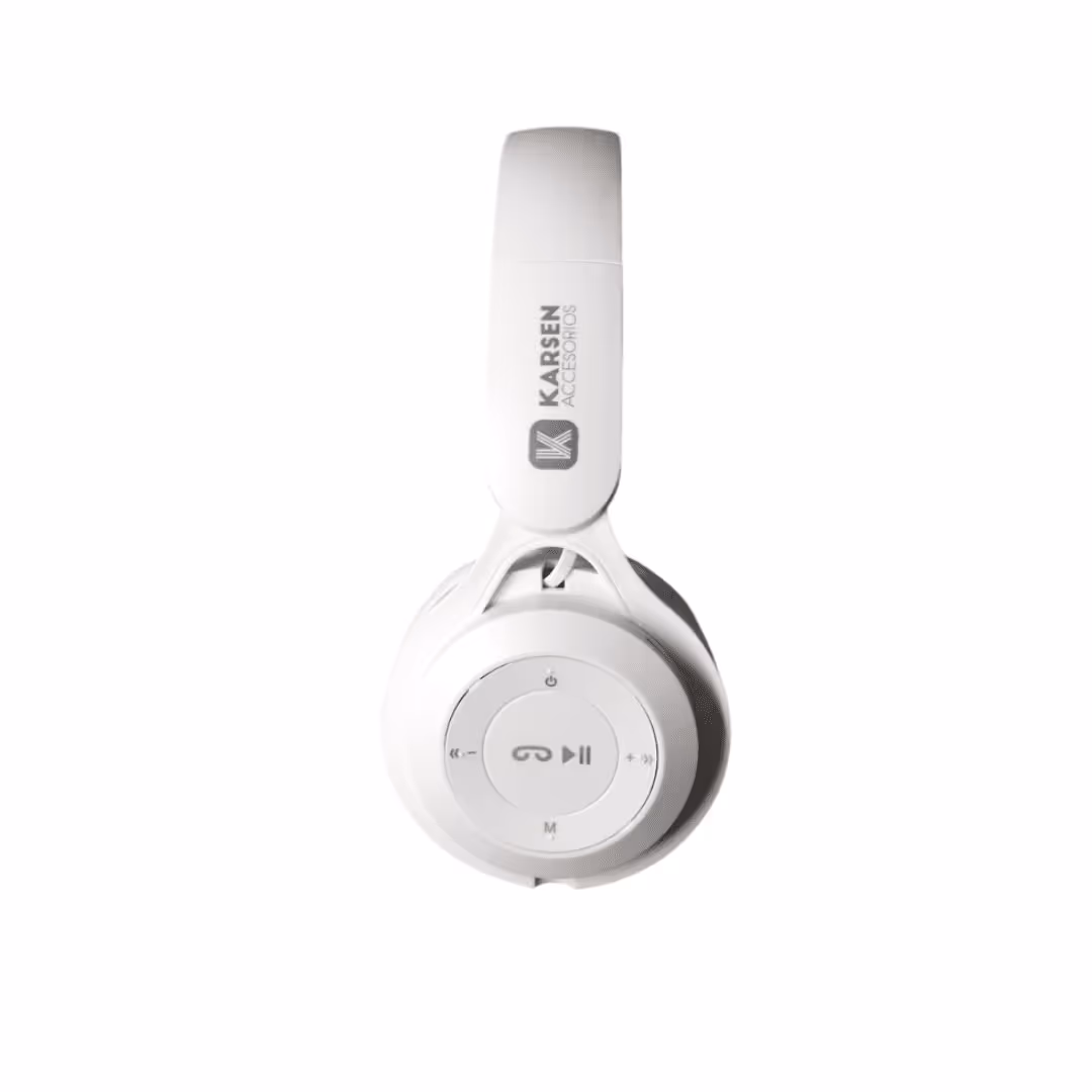 AURICULAR VINCHA BLUETOOTH GAGA BLANCO KARSEN